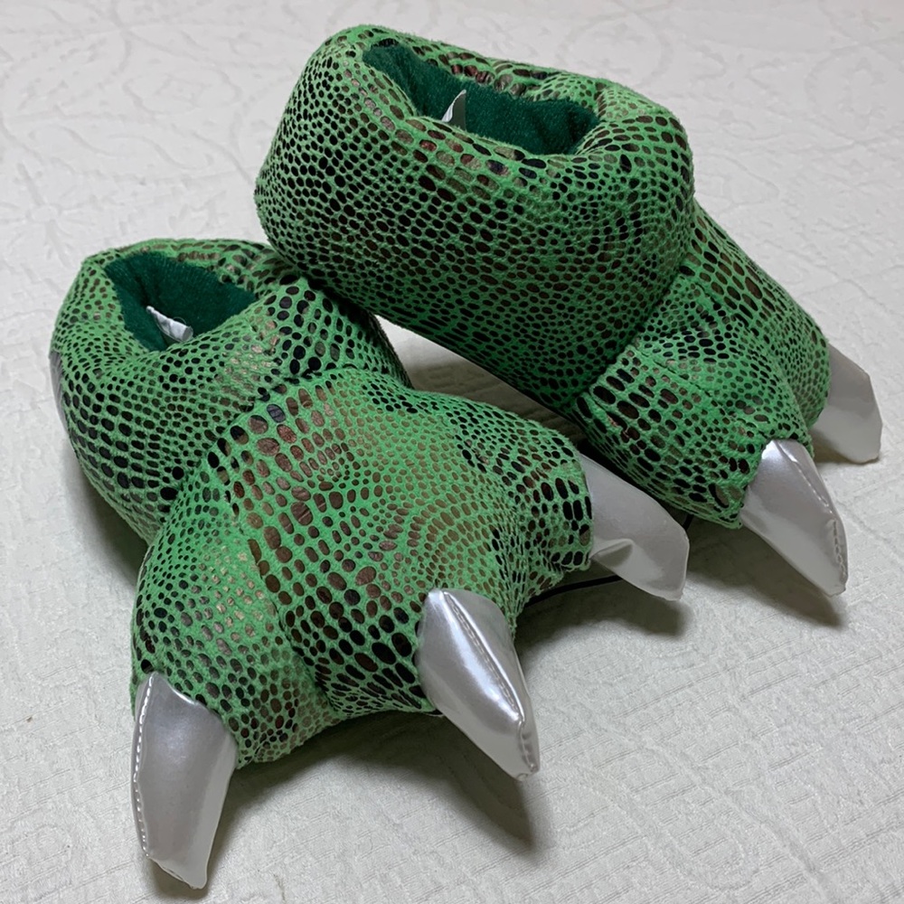 5/6 T-Rex Jurassic World Plush Toddler Slippers